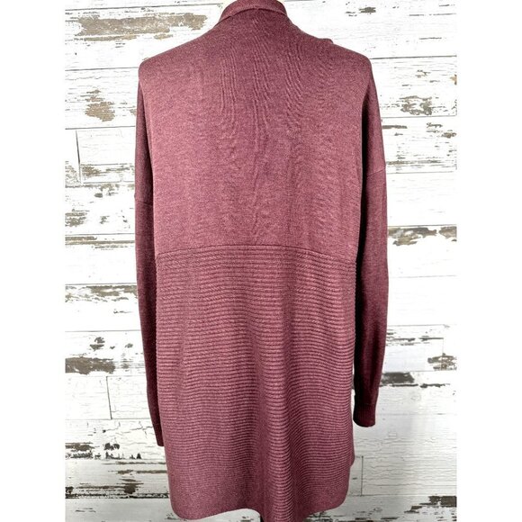 WORTHINGTON Open Front Cardigan w/Zipper Detail XXL NWOT - Picture 4 of 6